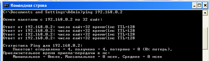Пинг узла на себя