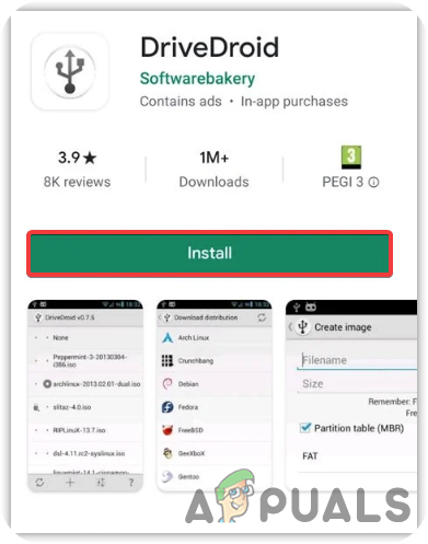 Install DriveDroid