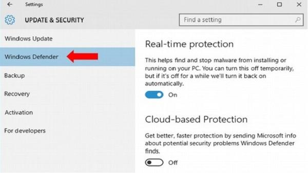 Защитник Windows
