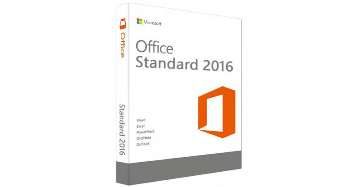 Microsoft Office 2016 Standard