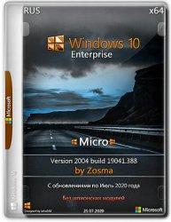 Windows 10 Enterprise x64 micro 2004 build 19041.388 by Zosma (Ru)