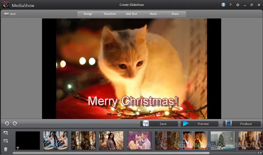 Скриншот Cyberlink MediaShow Creator