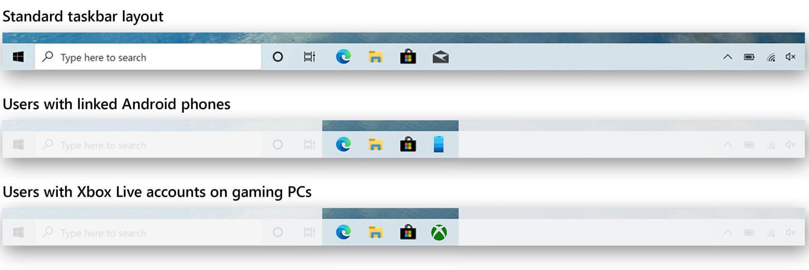 Windows 10 версии 20H2 теперь с более чистым содержимым панели задач.