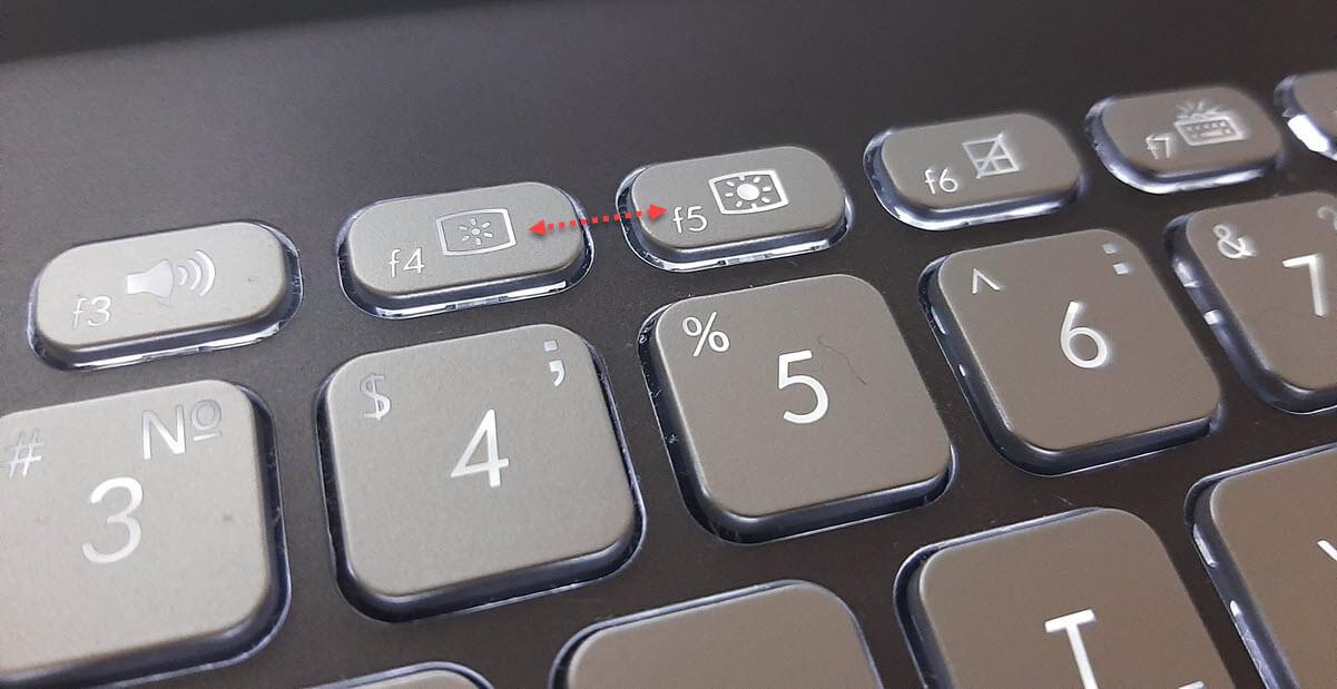Регулировка яркости экрана в Windows 10 с помощью горячих клавиш