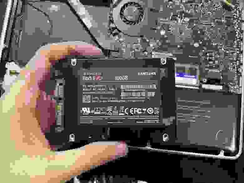 ssd над которым ставим опыт