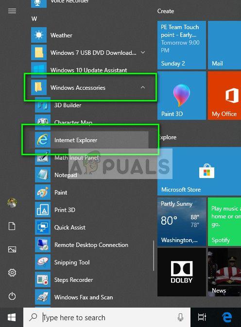 kak vernut internet explorer v windows 10 1 1