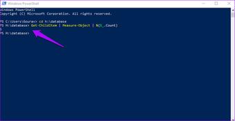 how to count number of files or subfolders inside a folder 25
