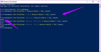 how to count number of files or subfolders inside a folder 27