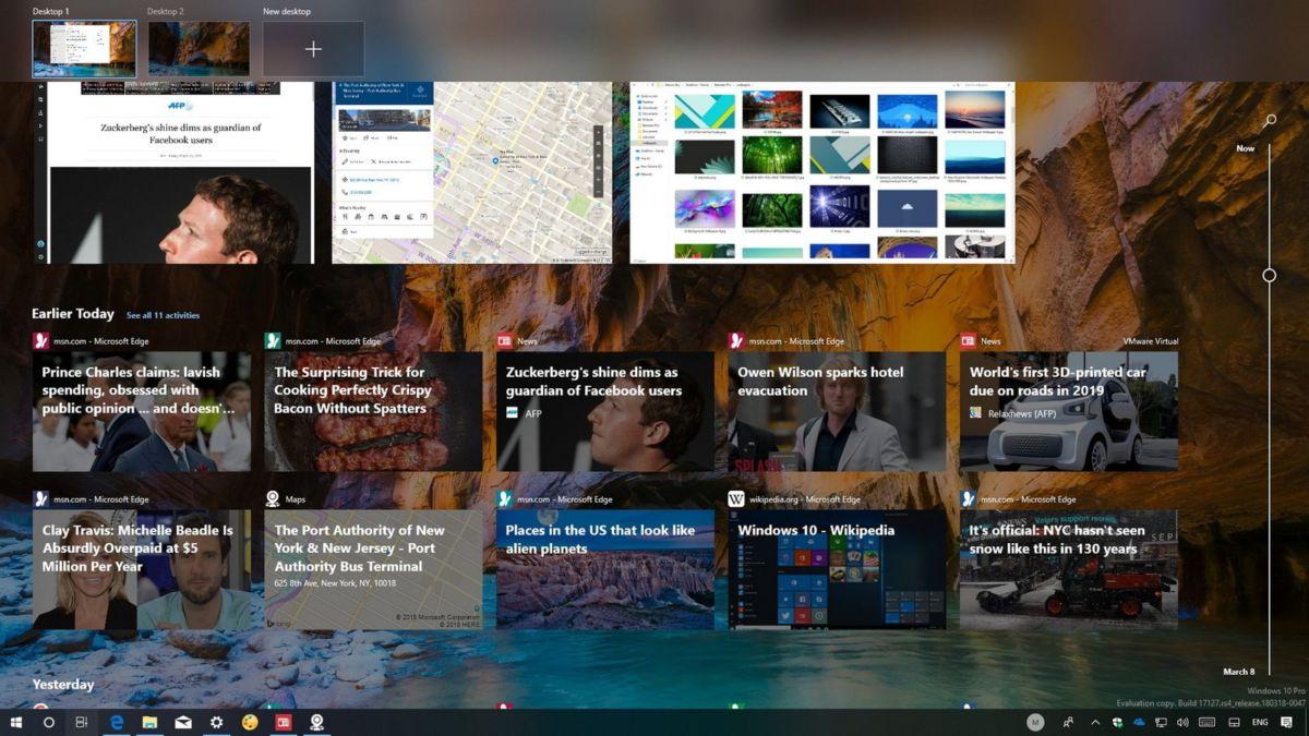 windows 10 сборка 1803