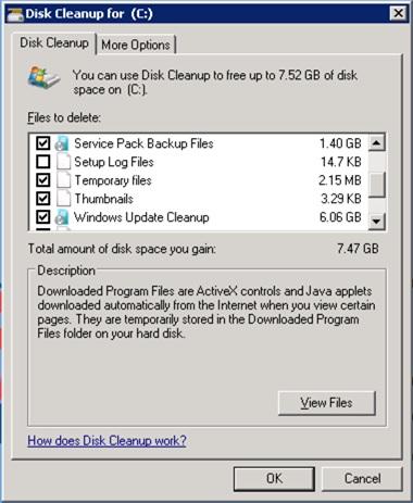 WinSXS Cleanup