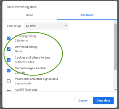 Google Chrome not saving passwords