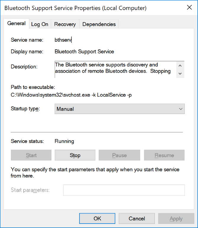 bluetooth services