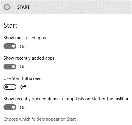 start windows10