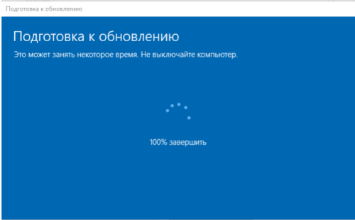 Процесс обновления