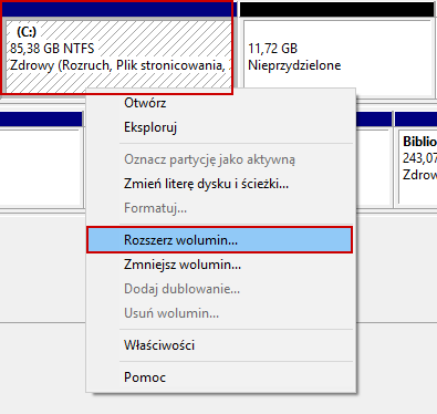 kak udalit razdel vosstanovlenija na noutbuke i 5 1