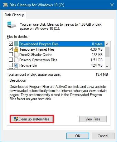 Как очистить место на диске после обновления до Windows 10 May 2021 Update