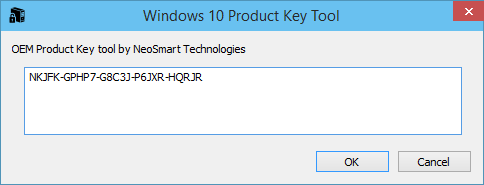 ключ для Windows 10