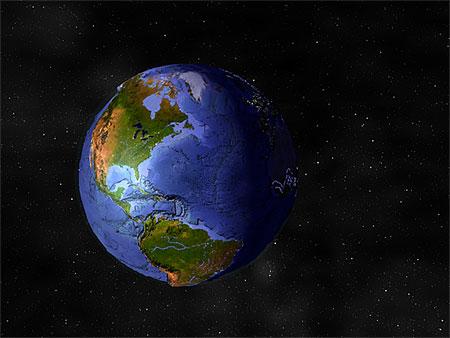 3D World Map