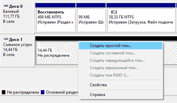 Diskpart восстановление карты памяти, USB-флешки или жесткого диска