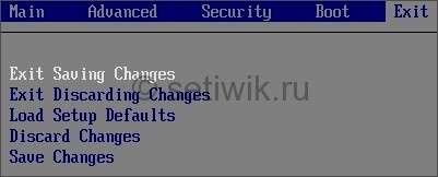 Настройка BIOS для установки Windows с установочного диска