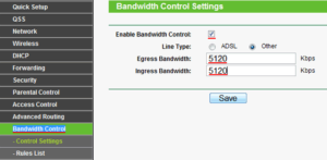  Примерно так выглядит меню настройки роутеров модели TP-Link