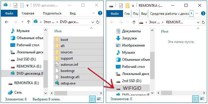 6 способов сделать загрузочную флешку Windows 10 от WiFiGid