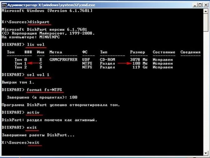 Восстановление запуска Windows 7: поднимаем загрузчик