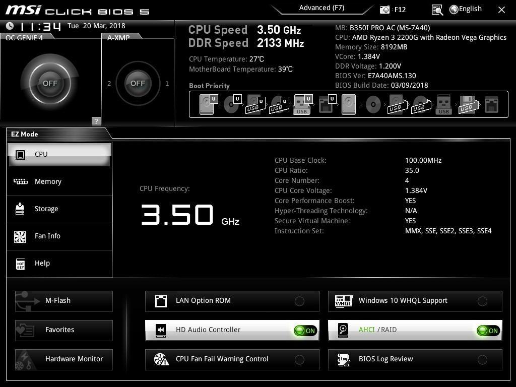 MSI BIOS