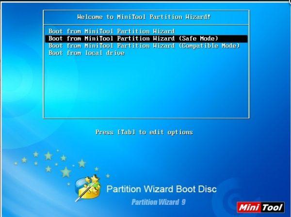 Утилита Minitool Partition Wizard