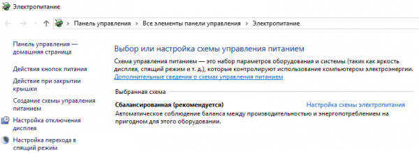 Элеиенты панели управления