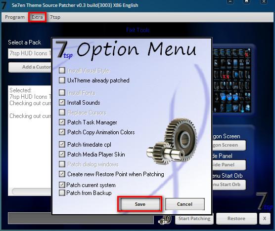 Option Menu
