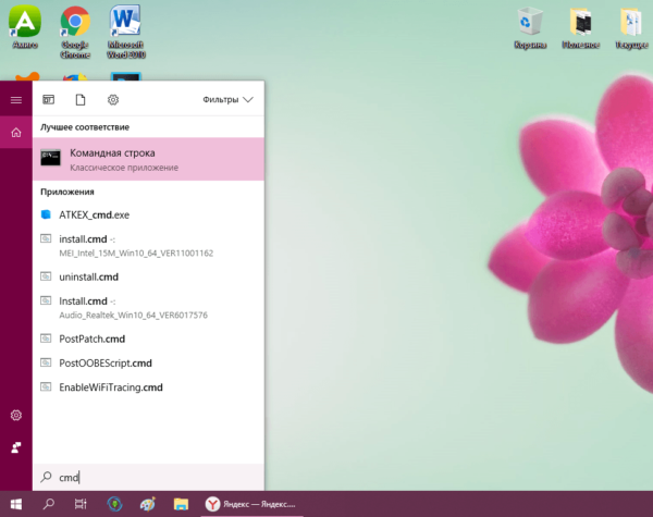 Поиск Windows