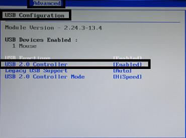 USB Configuration