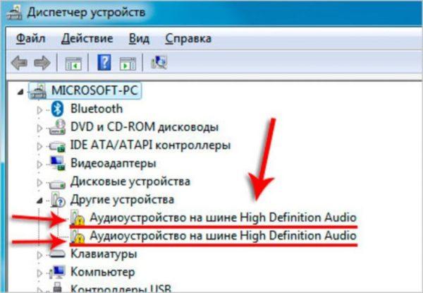Наличие знака об ошибке