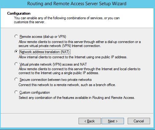 маршрутизация между сетевыми интерфейсами windows