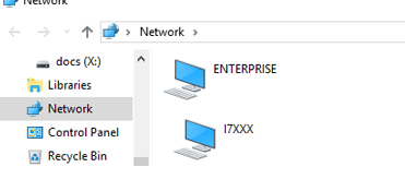 компьютеры появились в сетевом окружении win 10