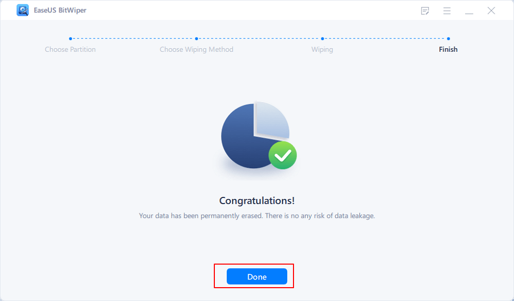 complete wiping partition