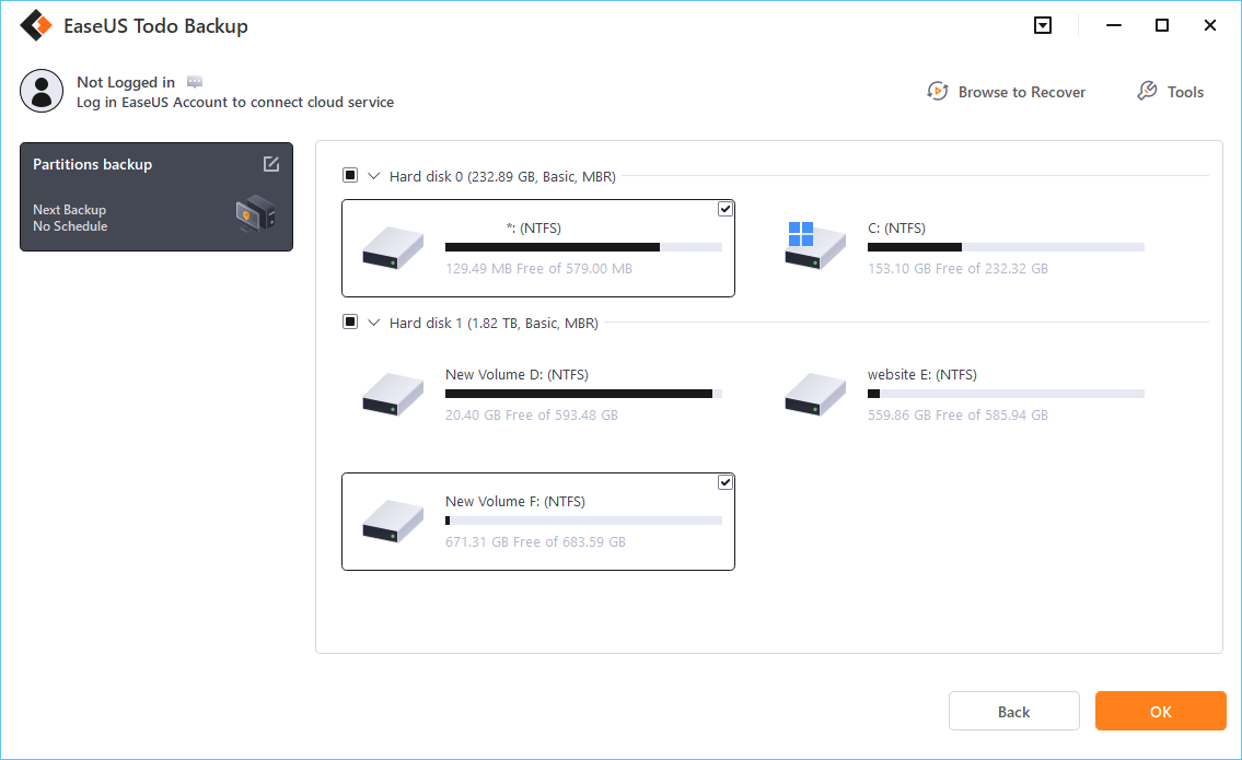 backup hard drive on a unbootable computer