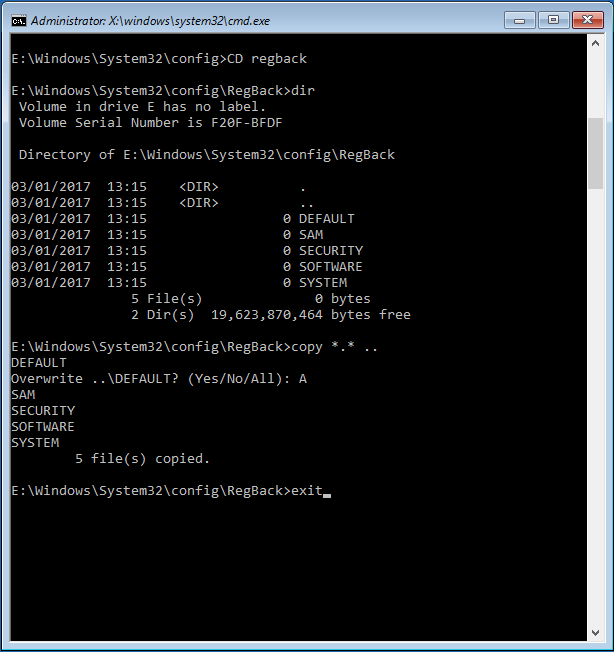 run cmd