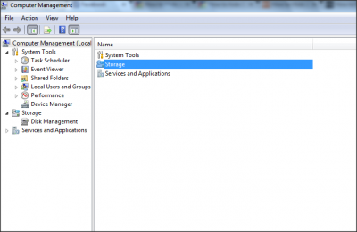 Hide a drive in Windows 8 storage