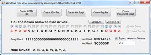 hide drives