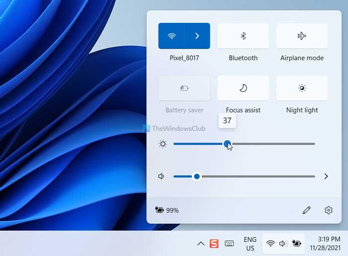 How to change Brightness when Plugged in or Battery - Windows 11/10