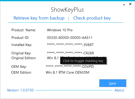 ShowKeyPlus