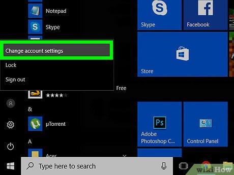 Image titled Change a User Account Picture in Windows 10 Step 3