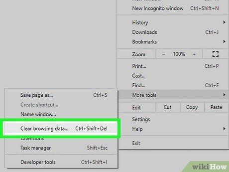 Image titled Clear the Cache in Chrome Step 4