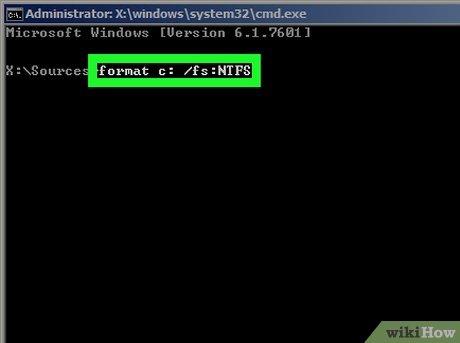 Изображение с названием Format the C Drive With Windows 7 Step 19