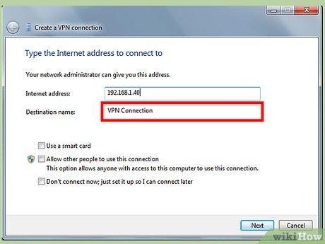 Изображение с названием Set up a Vpn Between Two Computers Step 3
