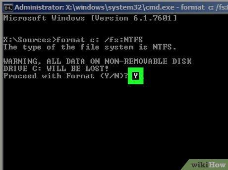 Изображение с названием Format the C Drive With Windows 7 Step 20