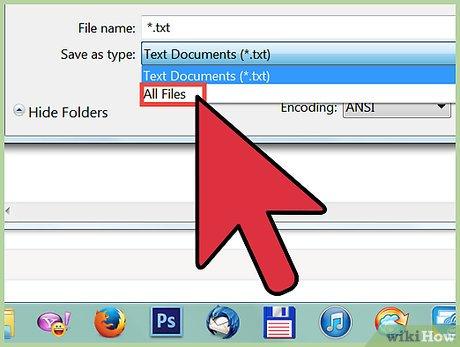 Изображение с названием Shut Down a Computer Using Notepad Step 6