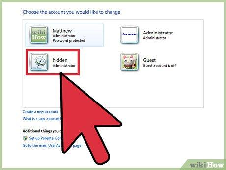 Изображение с названием Create and Manage a Hidden Account in Windows 7 Step 10